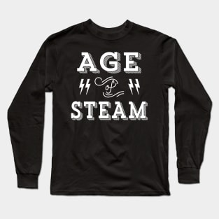 Steampunk - Age of Steam - Neo Victorian Gothic Long Sleeve T-Shirt